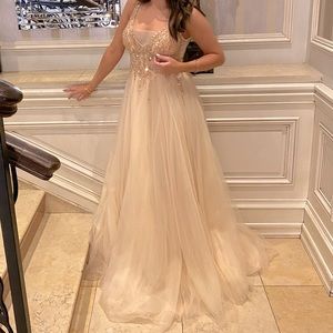 Sleeveless Ballerina Gown